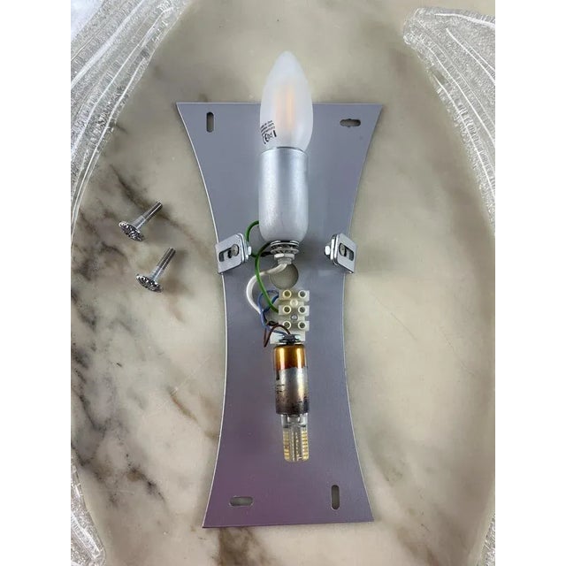 Murano Glass Wall Lights, Italy, 1990s, Set of 4 For Sale - Image 9 of 11