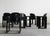Black Dialogo Dining Chairs by Tobia & Afra Scarpa for B&b Italia / C&b Italia, 1973, Set of 6 For Sale - Image 9 of 18