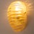 Vintage Italian Wall Light in Amber Murano Glass with Brass Structure, 1990s For Sale - Image 9 of 13