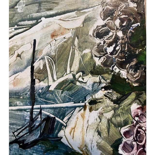 Vivaldo Martini, Eve and the Apple, Oil on Canvas For Sale - Image 10 of 15