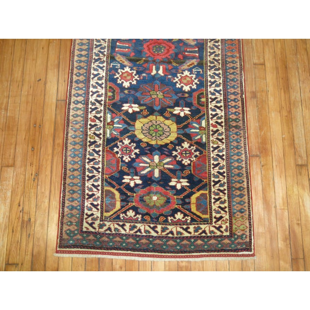 Varamin Northwest Antique Persian Runner For Sale - Image 14 of 18