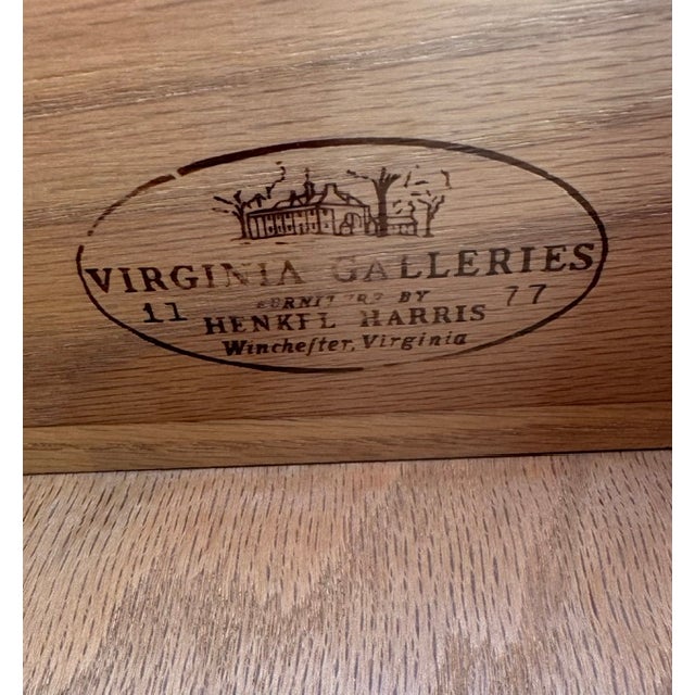 Brown Late 20th Century Henkel Harris Gentlemans Chest or Armoire For Sale - Image 8 of 12