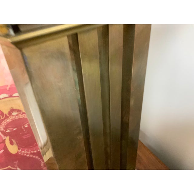 20th Century Greek Revival Bronze Column Table Lamp For Sale - Image 10 of 16