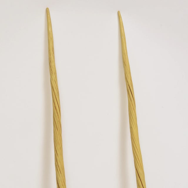 1980s A Pair of 1980s Faux Narwale Spires For Sale - Image 5 of 7