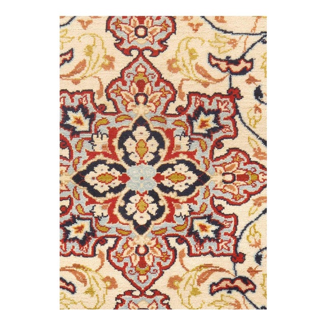 These rugs are made with exceptionally good quality of wool & silk. They use traditional motifs inspired by architectural...