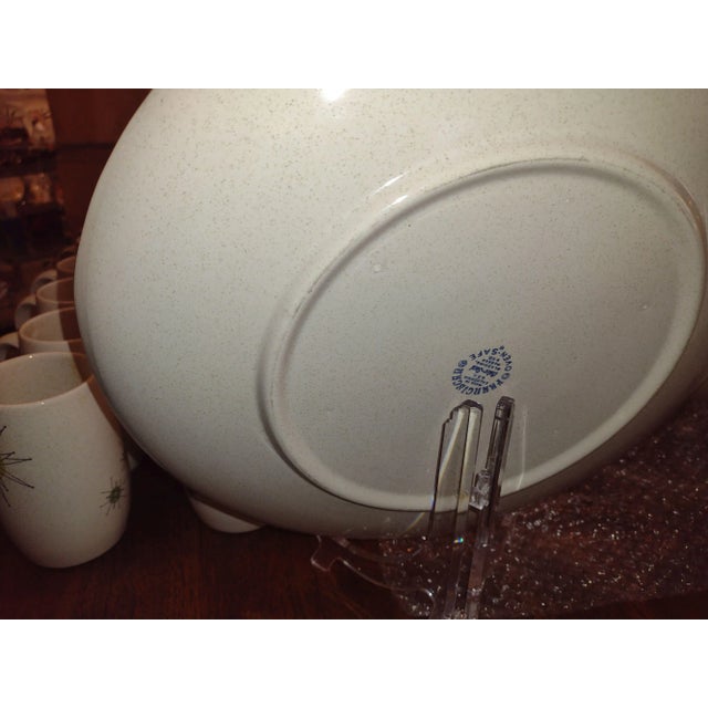 Cream Fanciscan Starburst DInnerware Set for 12 - 195 Pieces For Sale - Image 8 of 12