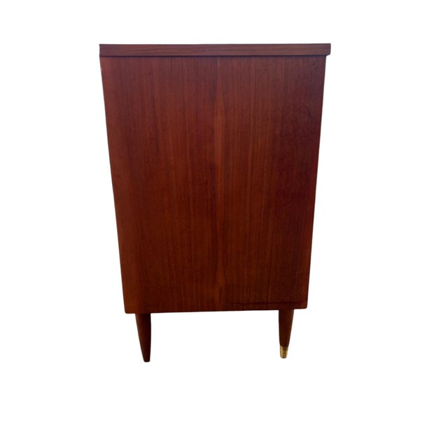 Mid 20th Century Walnut Cabinet Laminate Top For Sale - Image 13 of 17
