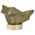 Vintage Moss Green Marble Sculpture on Bronze Plinth by Alice Ward, 1960s For Sale - Image 10 of 10