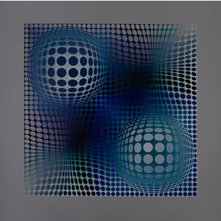 Victor Vasarely, FENY, Etching For Sale