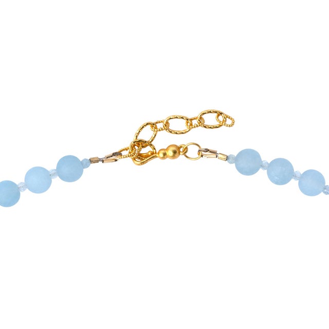 Modern Pink Jade Necklace - By Bombyx House For Sale - Image 3 of 9