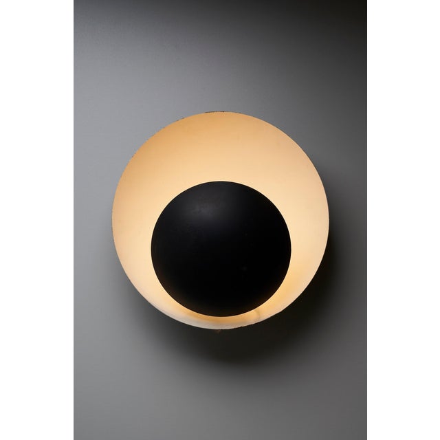 Eye Shaped Wall Sconce attributed to Bur Leuchte, 1955 For Sale - Image 3 of 8