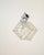 Silver European Pressed Glass and Metal Wall Light, 1970s For Sale - Image 8 of 8