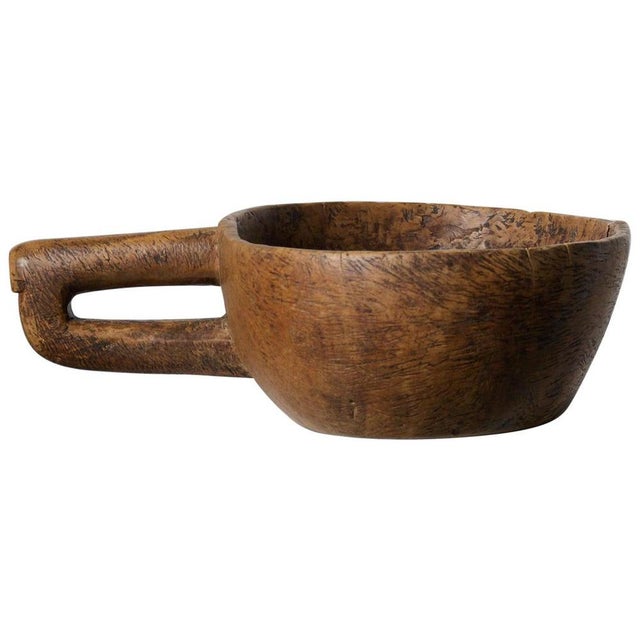 Antique Swedish Wooden Bowl in Birch Root For Sale - Image 10 of 10