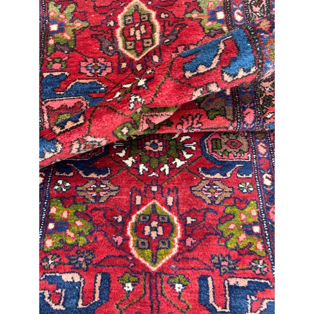 Antique Hamadan Runner in Wool, 1920s For Sale - Image 15 of 18
