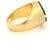 Black Vintage Italian 18k Gold Diamond Intaglio Ring by Bastian Bros, Size 10 For Sale - Image 8 of 13
