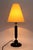 Wood and Nickel Table Lamp, 1920s For Sale - Image 10 of 17