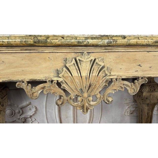 Pair of French Baroque Louis XIV Style Console Tables For Sale - Image 10 of 18