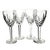 Late 20th Century Waterford Crystal Araglin Wine Glasses, Set of 4 For Sale - Image 13 of 14