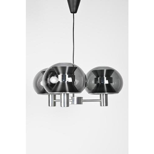 Space Age Pendant Light in Metal For Sale - Image 12 of 12