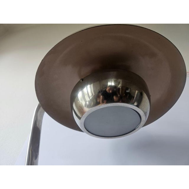 1930s Functionalism Art Deco Bauhaus Chrome Table Lamp by Franta Anyz, 1930s For Sale - Image 5 of 18