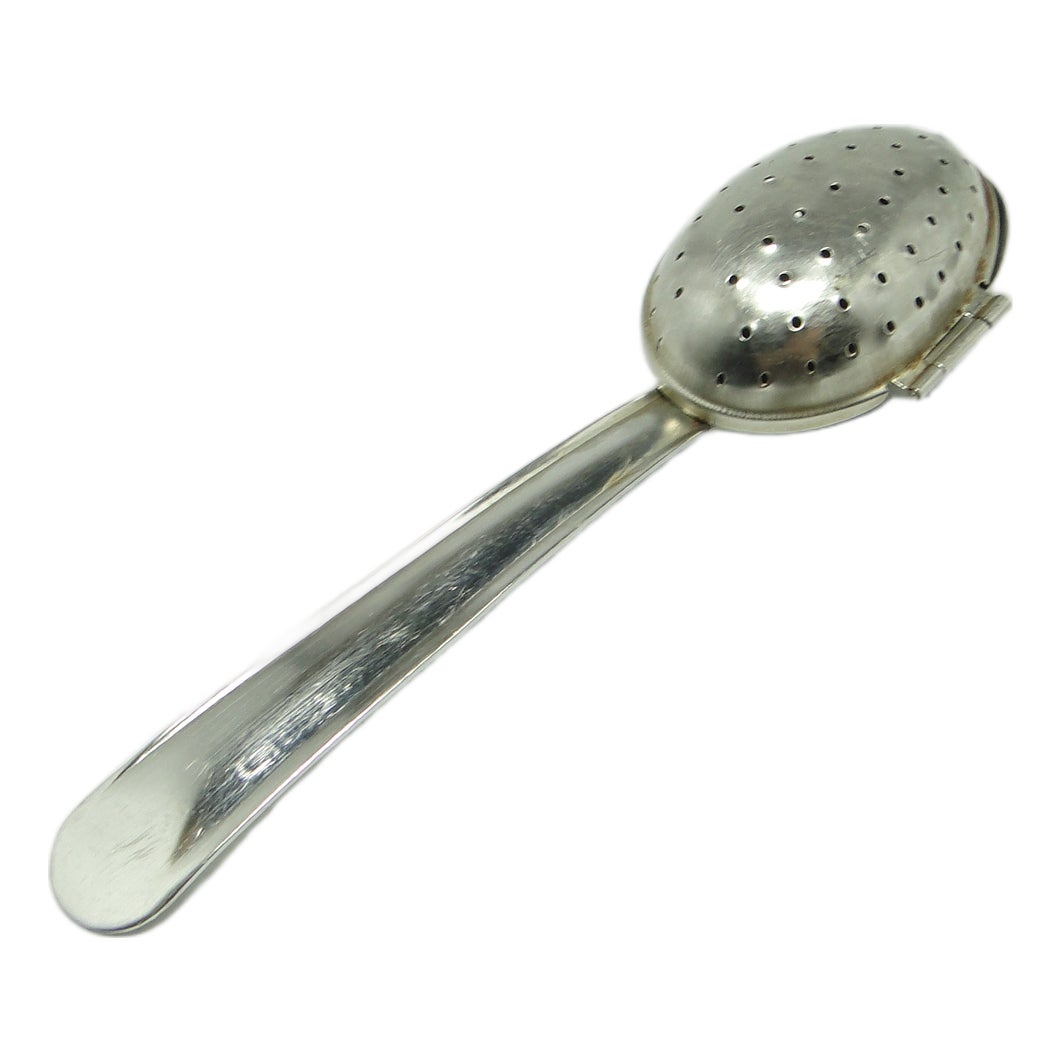 Polish Art Nouveau Sugar Spoon from Stylplater, 1920s | Chairish