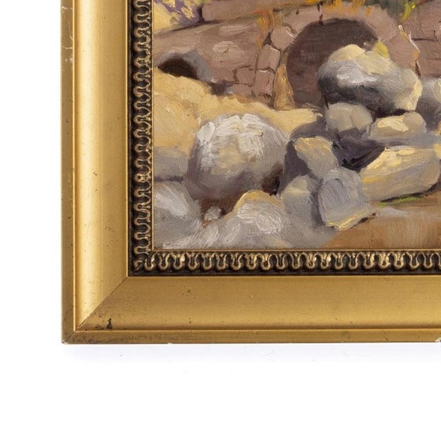 Carlos Ramos, Landscape, 1920s, Oil Painting For Sale - Image 3 of 6