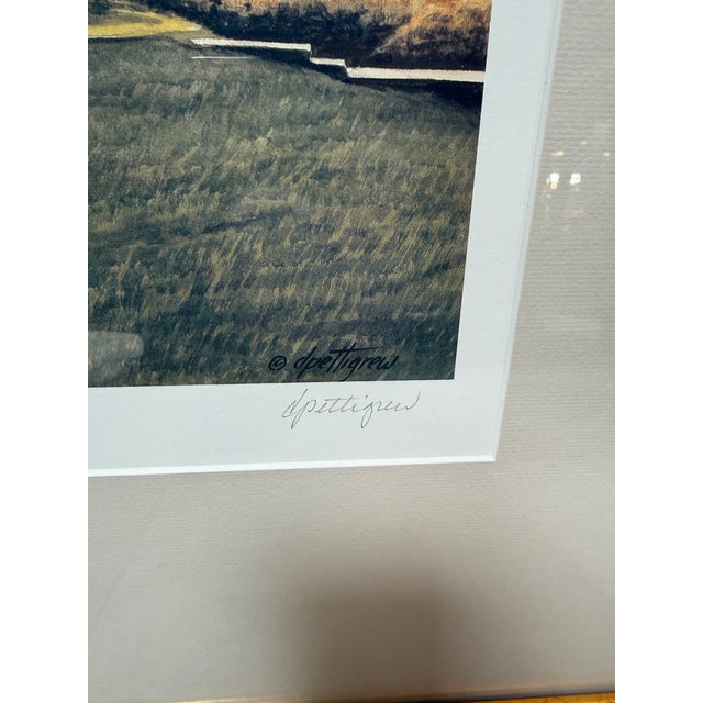 Printmaking Materials Don Pettigrew Ocean Pond Clubhouse Limited Edition Print, Signed For Sale - Image 7 of 12