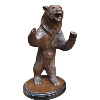Black Forest Standing Bear For Sale