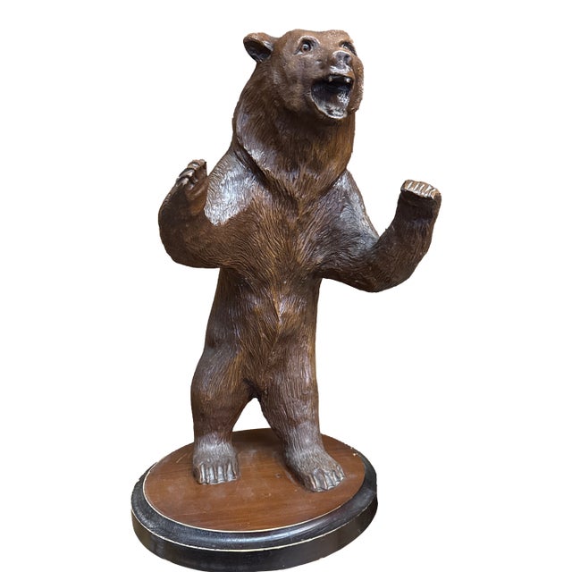 Black Forest Standing Bear For Sale