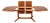 1980s Rasmus Danish Modern Teak Extension Dining Table 2 Leaves Denmark MCM 98.5" For Sale