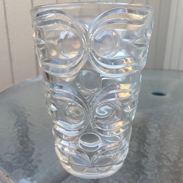 Mid-Century Modern Mid Century Italian Glass Vase by Fidenza Fitraria For Sale - Image 3 of 5