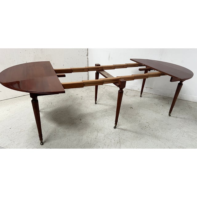 Antique Louis XVI Style Mahogany Table, 1800s For Sale - Image 5 of 17