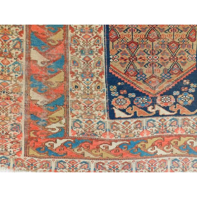 1900s Antique Persain Malayer Rug - 5'x 6'5" For Sale - Image 4 of 11
