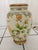 Art Nouveau Antique Toyo Satsuma Textured Hand Painted Elegant Flying Birds Vase 13 Inches For Sale - Image 3 of 9