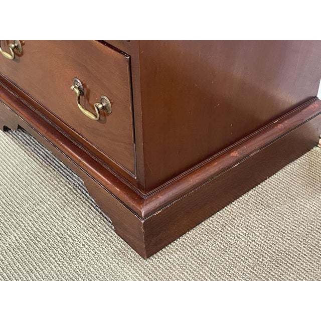 English Mahogany Chest of Drawers, 1950s For Sale - Image 6 of 12