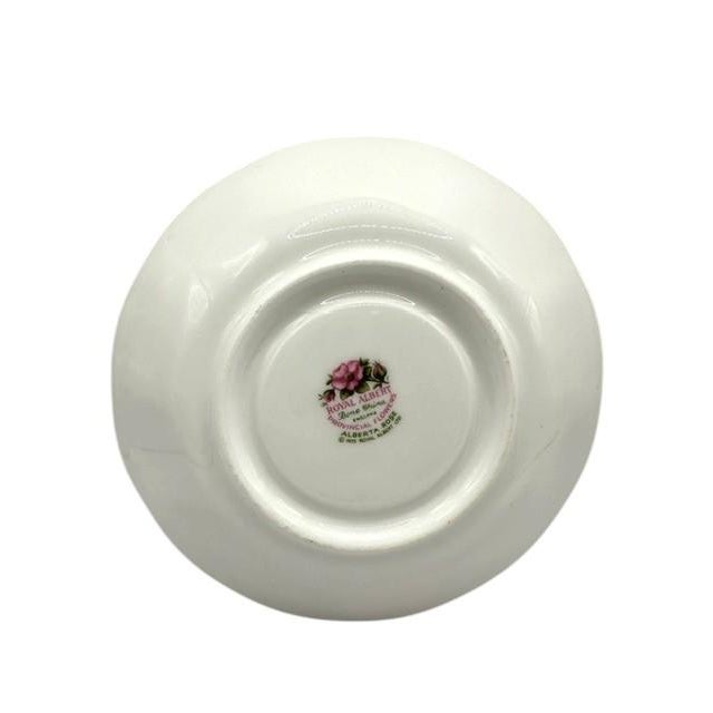 Vintage Royal Albert Alberta Rose Teacup and Saucer Set of One For Sale In Birmingham - Image 6 of 14
