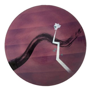 Cuban-American Baruj Salinas Enameled Centerpiece on Copper For Sale