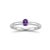 Professional Jewelry Description This refined and timeless ring features a delicate solitaire design, centered around a...