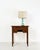 Wooden Small Size Side Table, 1970s, in Restored conditions. Designed 1970 to 1979