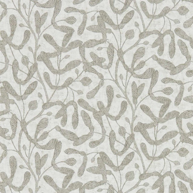 Sanderson Sycamore Trail Wallpaper in Silver For Sale