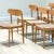 Model 501 Papercord Dining Chairs in Oak from A.M Møbler, Set of 8 For Sale - Image 4 of 12