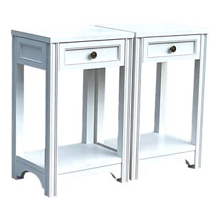Vintage Boho Carpenter and Macneille Nightstands - a Pair For Sale
