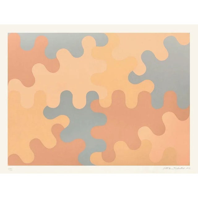 1973 Ruth Ann Fredenthal Screen Print For Sale