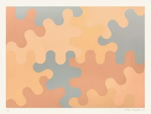 1973 Ruth Ann Fredenthal Screen Print