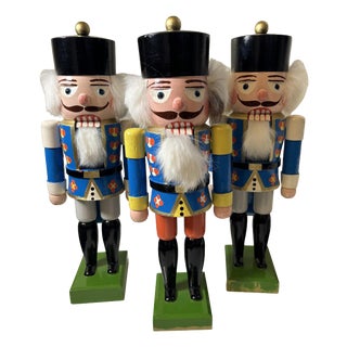 Vintage Nutcrackers from G.K.W. Germany, 1960s, Set of 3 For Sale