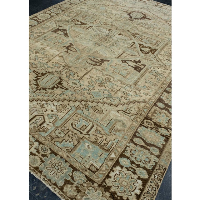 Turkish Turkish Vintage Rug 8'6" x 10'10" #17081 For Sale - Image 3 of 8