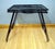 Minimalism 1990s Wrought Iron Stacking Side Garden Table in the Style of Woodard Meadowcraft - A Pair For Sale - Image 3 of 18