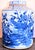 Blue Monumental Porcelain Blue White Pheasant Tea Jar For Sale - Image 8 of 9