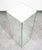 Mid Century Modern Pedestal Mirror Square Table Display Art Glass Rectangular For Sale - Image 4 of 12