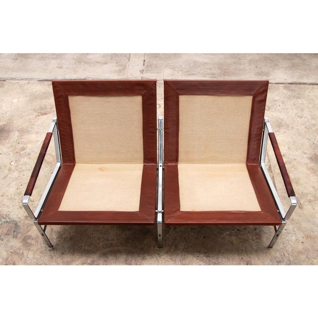 Modern Model Fk 6720 2-Seater Sofa in Brown Leather by Preben Fabricius & Jørgen Kastholm for Kill International, 1960s For Sale - Image 3 of 18